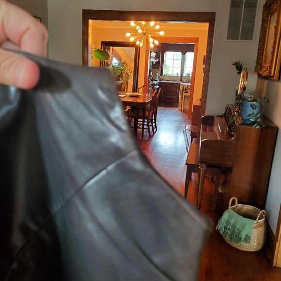 Calvin Klein leather jacket - Picture 8 of 15